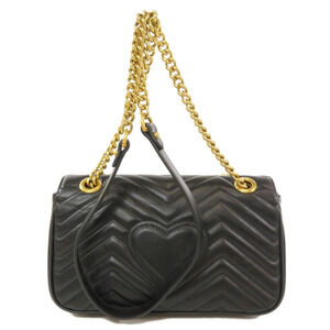 Gucci Marmont Shoulder GG Leather Bag